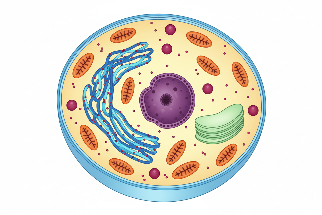 image d'une cellule animale sans annotation